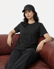 BLACK - REGULAR TSHIRT TShirts
