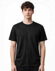 BLACK - REGULAR TSHIRT TShirts