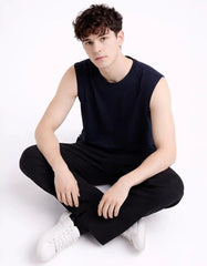 PEARL BLUE - TANK TOP Tank tops
