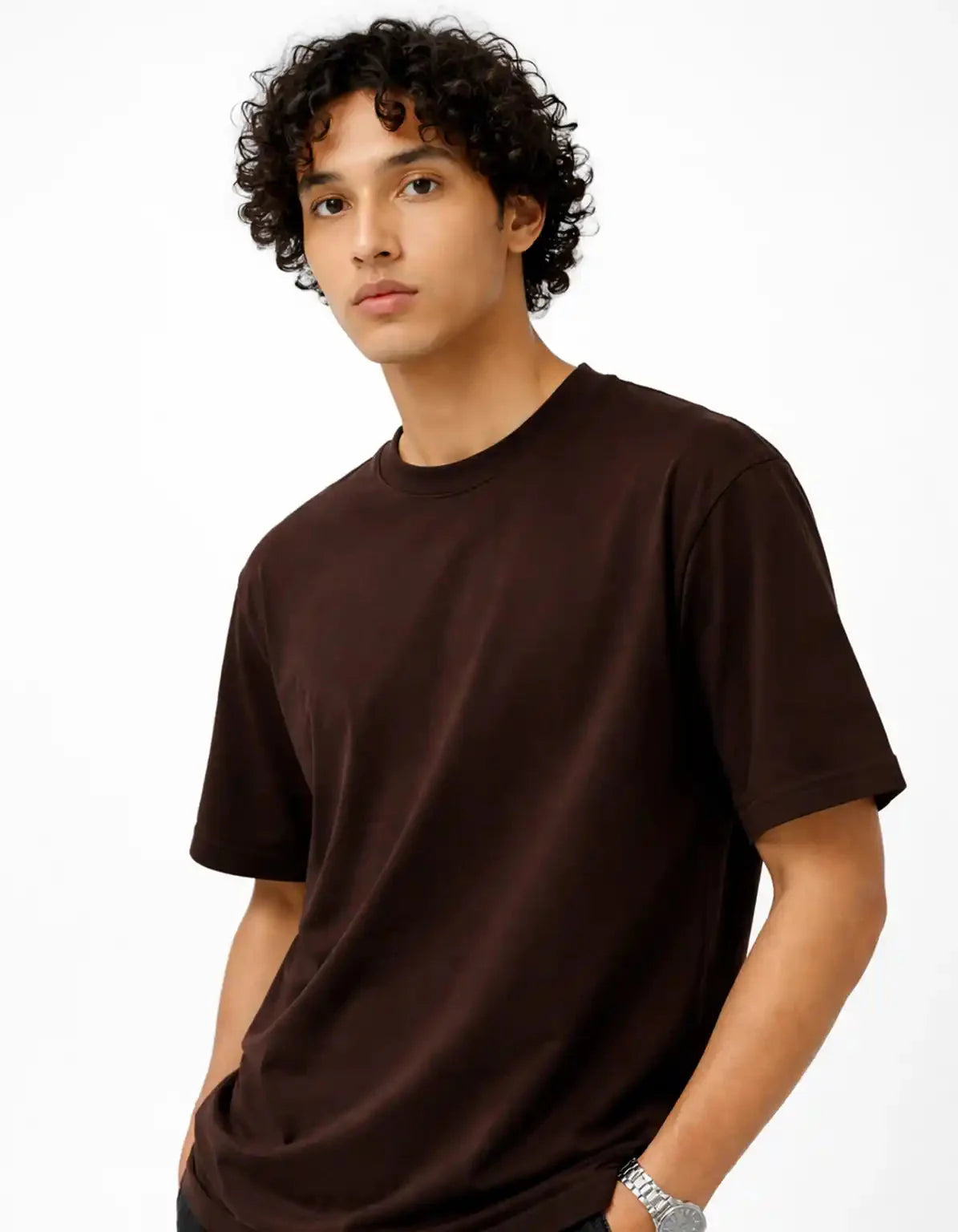 CHOCOLATE BROWN - OVERSIZED CLASSIC T-SHIRT Oversized Tshirts