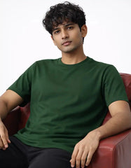 DARK GREEN - REGULAR TSHIRT TShirts
