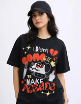 NO FRIENDS - OVERSIZED T-SHIRT Oversized Tshirts