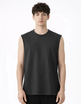 GREY - TANK TOP Tank tops