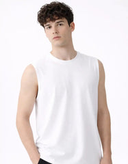 WHITE - TANK TOP Tank tops