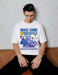 MAKE SOME FREESTYLE - OVERSIZED T-SHIRT Oversized Tshirts