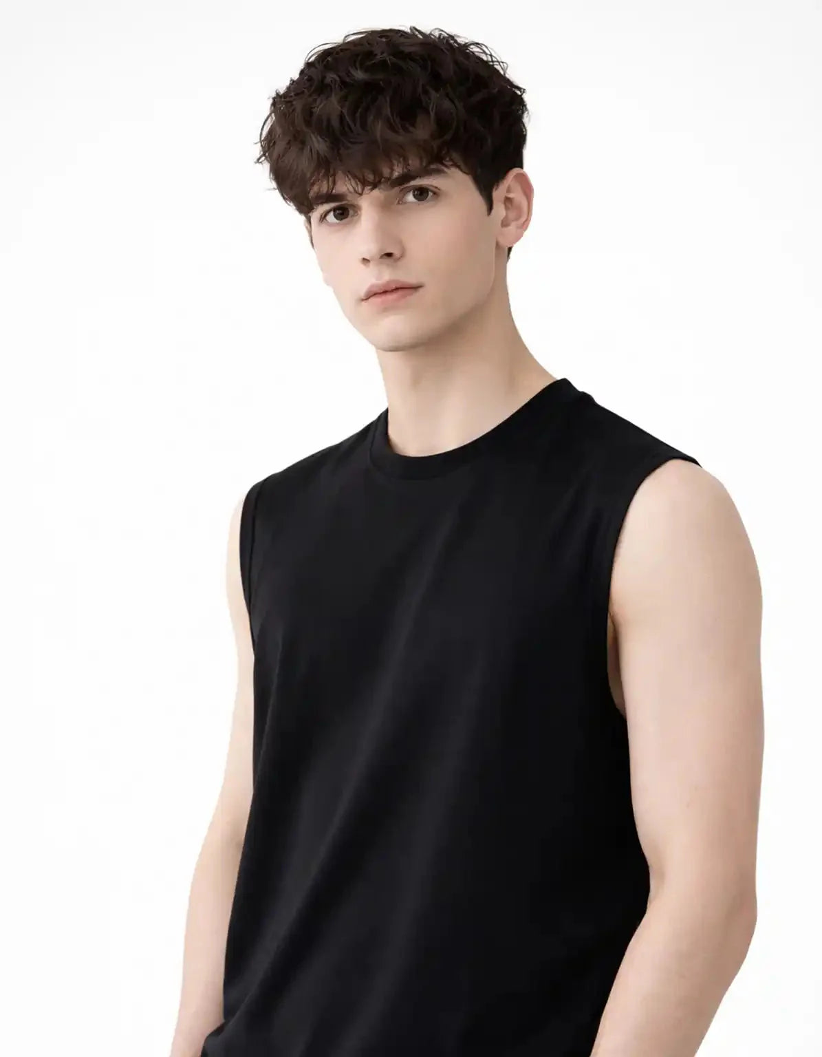 BLACK - TANK TOP  Tank tops