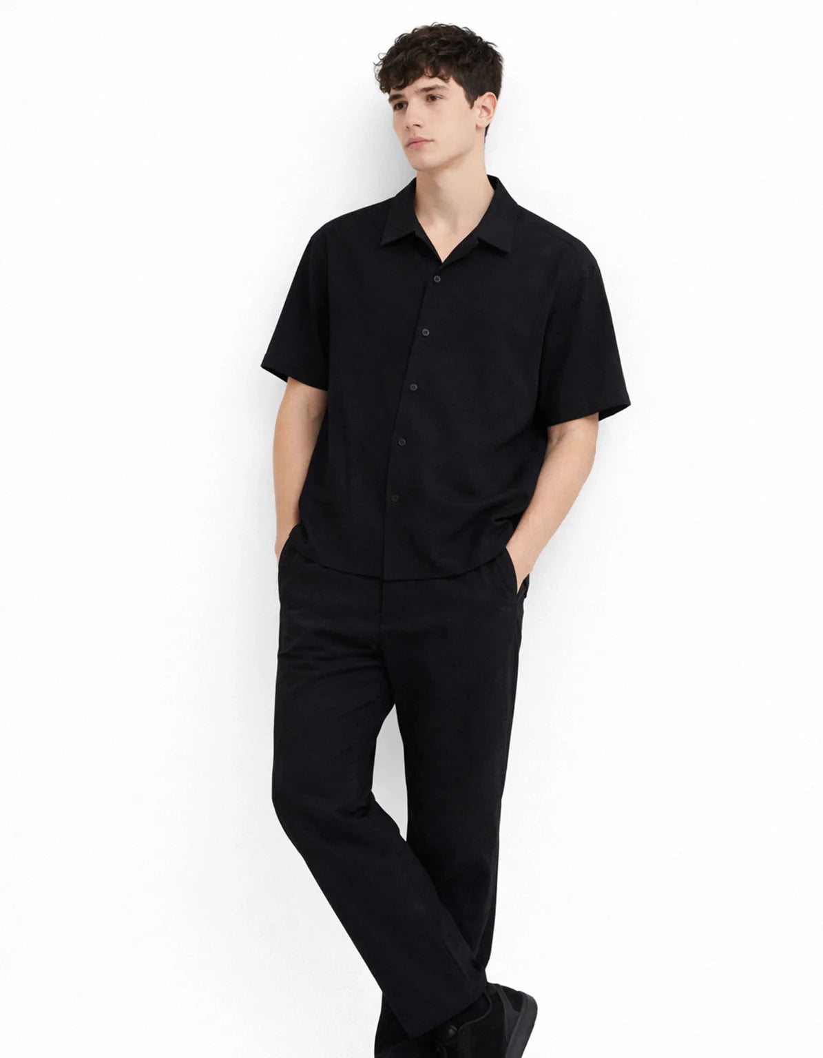 Black - Box Fit Shirt  Box Fit Shirts