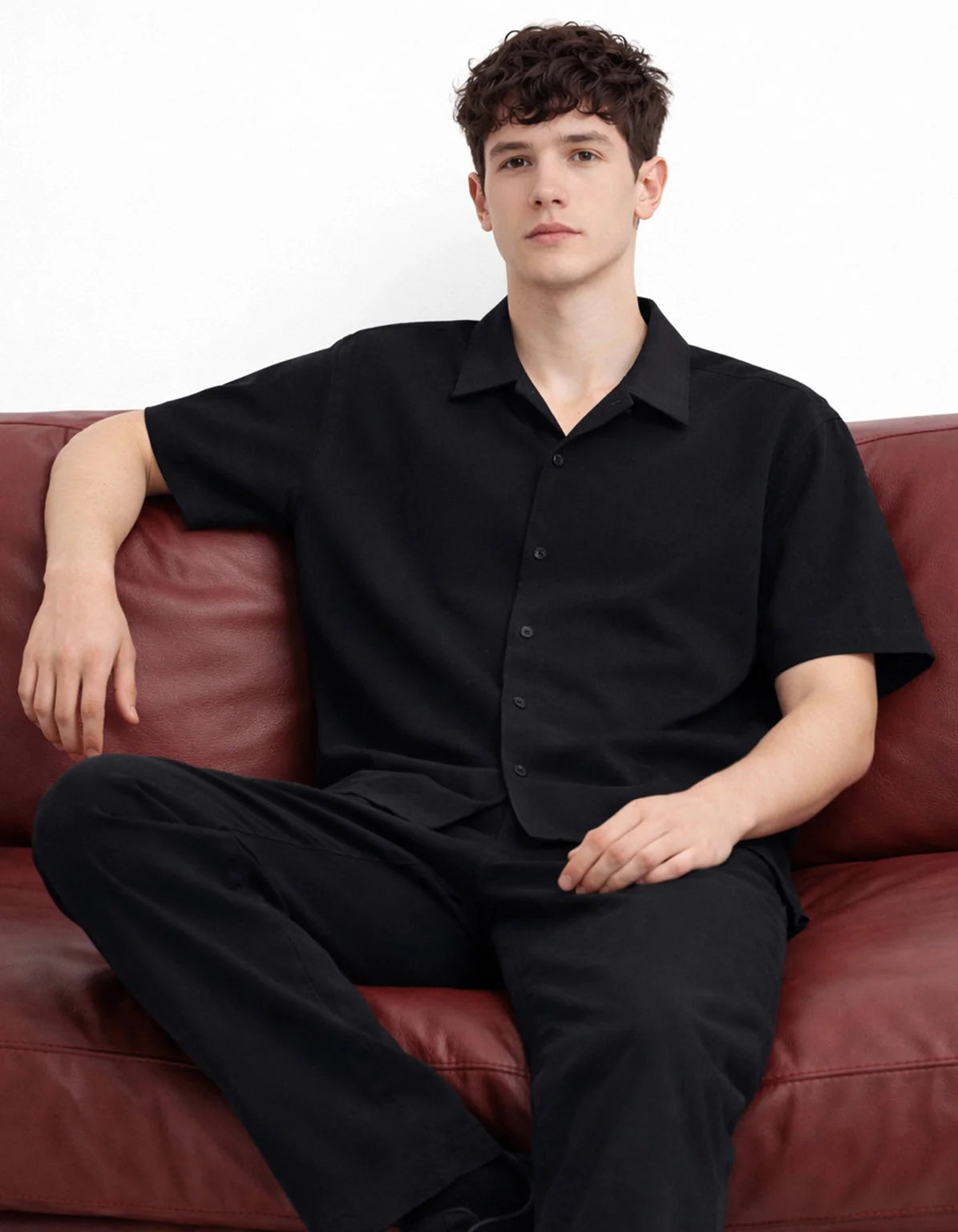 Black - Box Fit Shirt  Box Fit Shirts