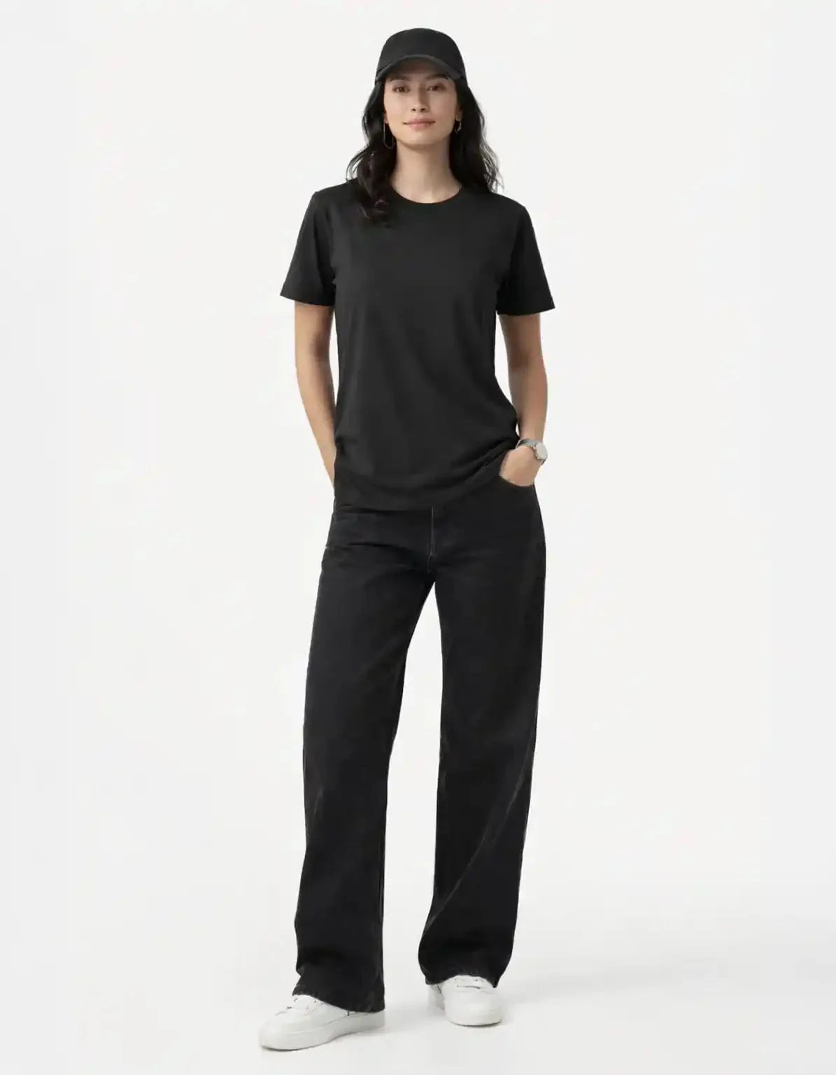 BLACK - REGULAR  TSHIRT  TShirts