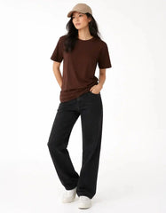 BROWN - REGULAR  TSHIRT  TShirts