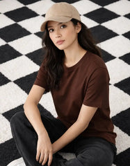 BROWN - REGULAR  TSHIRT  TShirts