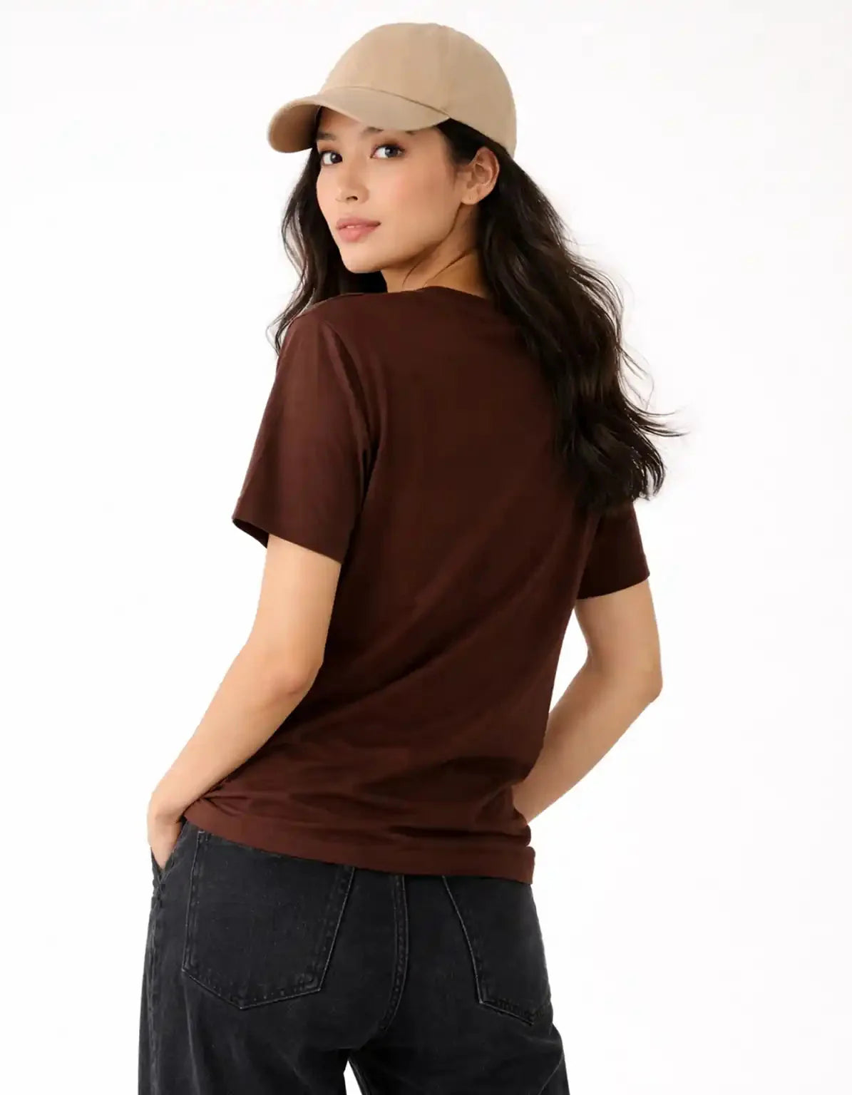 BROWN - REGULAR  TSHIRT  TShirts