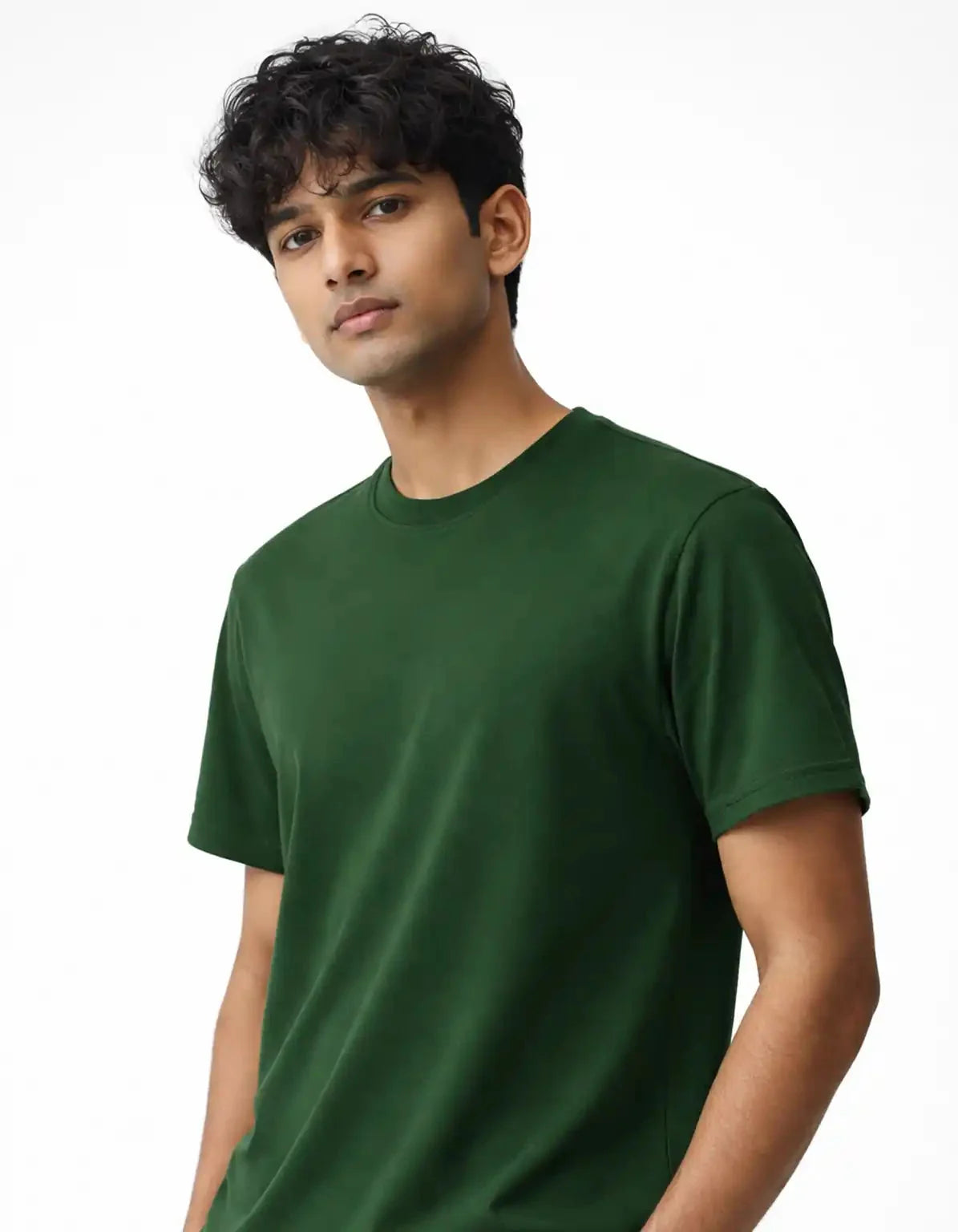 DARK GREEN - REGULAR TSHIRT  TShirts