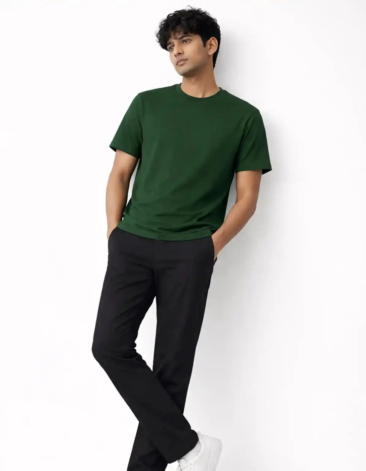 DARK GREEN - REGULAR TSHIRT  TShirts