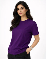 DARK PURPLE - REGULAR  TSHIRT  TShirts