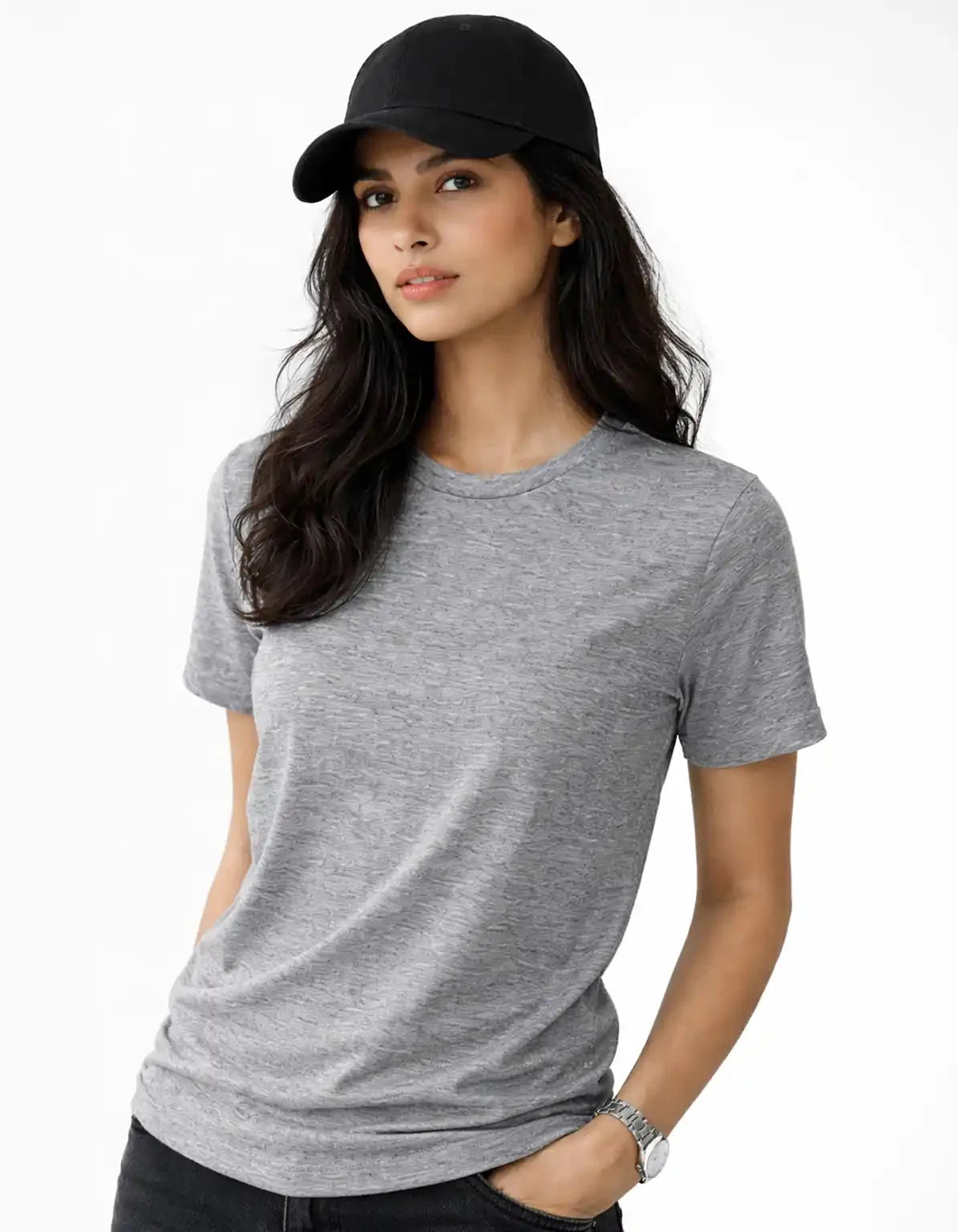 GREY MELANGE - REGULAR  TSHIRT  TShirts