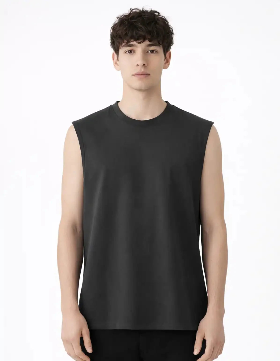 GREY  - TANK TOP  Tank tops