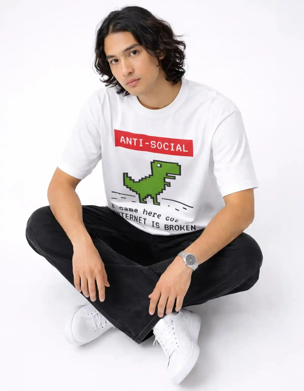 ANTI-SOCIAL - OVERSIZED TSHIRT  Oversized Tshirts
