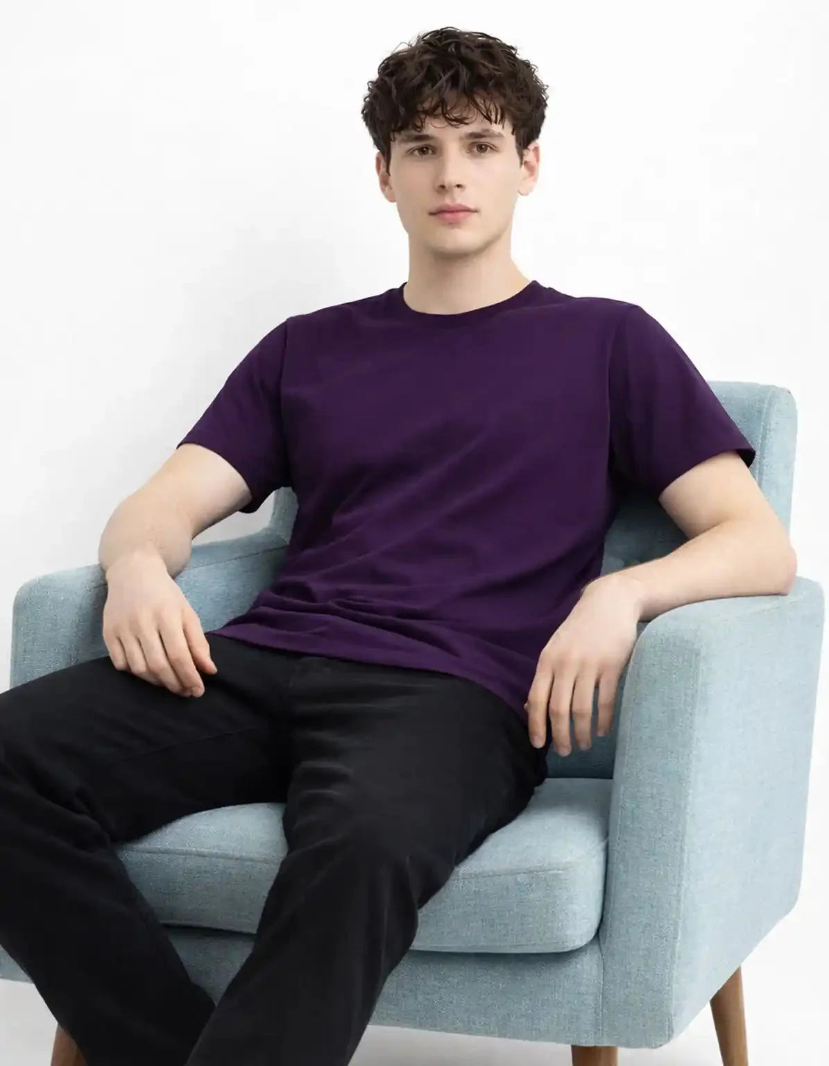 DARK PURPLE - REGULAR TSHIRT  TShirts