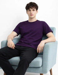 DARK PURPLE - REGULAR TSHIRT  TShirts