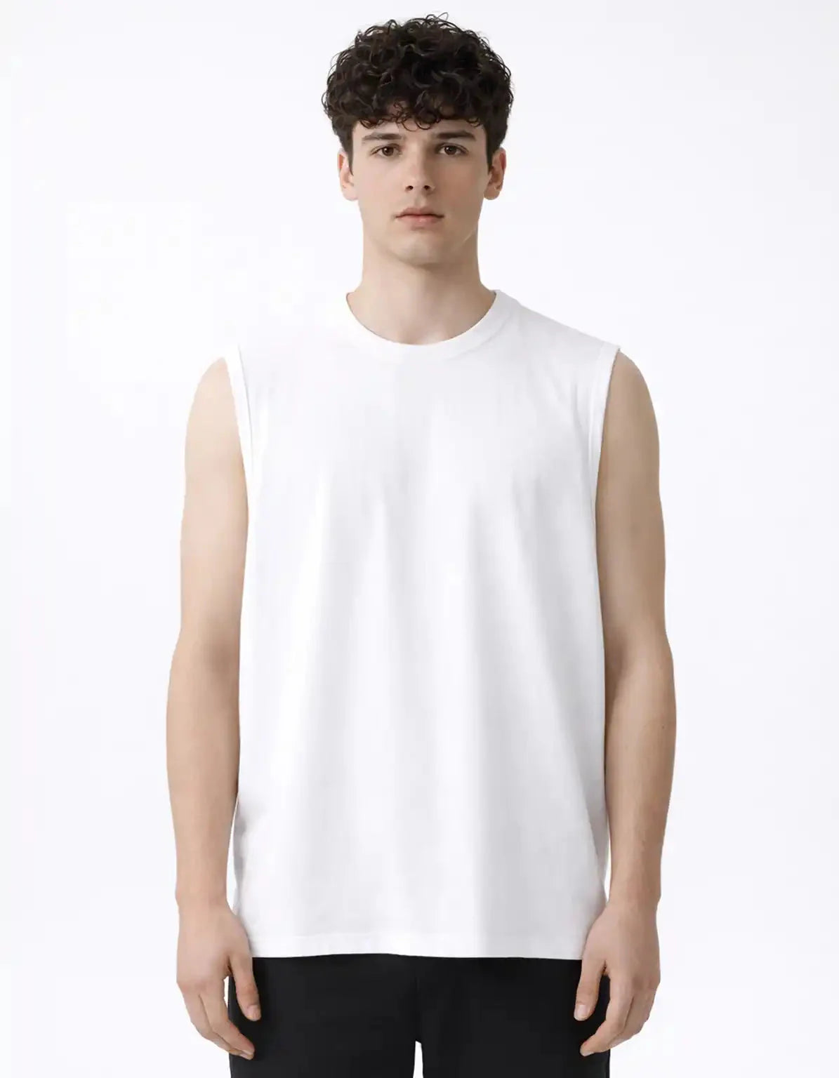WHITE - TANK TOP  Tank tops