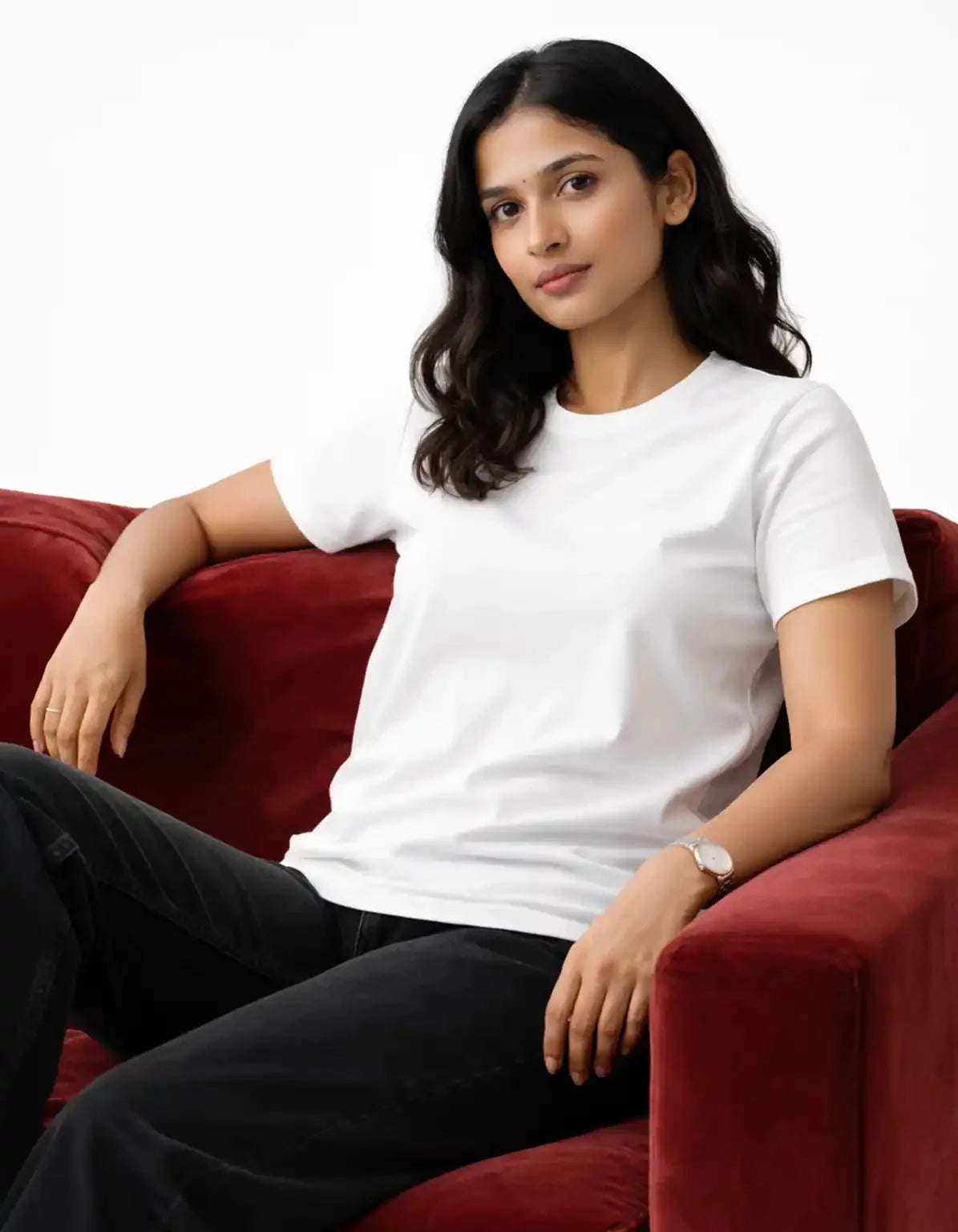 WHITE - REGULAR  TSHIRT  TShirts