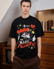 NO FRIENDS - OVERSIZED T-SHIRT  Oversized Tshirts
