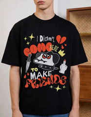 NO FRIENDS - OVERSIZED T-SHIRT  Oversized Tshirts