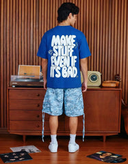 MAKE STUFF EVEN IF BAD - OVERSIZED T-SHIRT  Oversized Tshirts